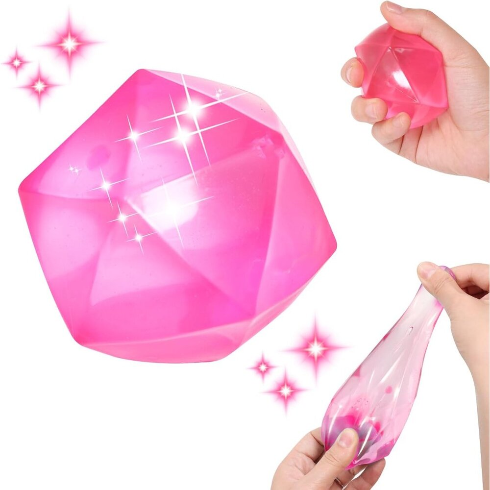 1pcs Masonry Ice Squishy Stress Balls-Stress Cube -Diamond Sugar Balls Slow Rise